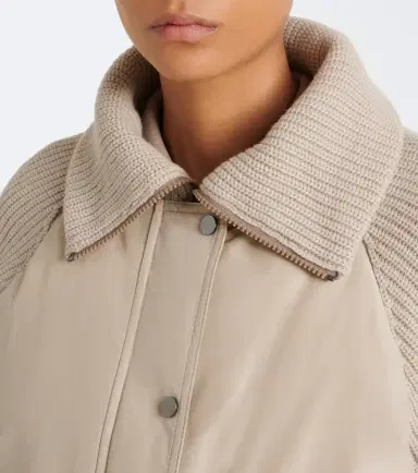 Brunello Cucinelli Wool, cashmere, and silk down jacket | Thumbnail 7 Brunello Cucinelli Wool, cashmere, and silk down jacket | Thumbnail 7