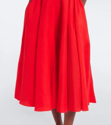 Alaïa Alaïa Belted midi dress | Thumbnail 3