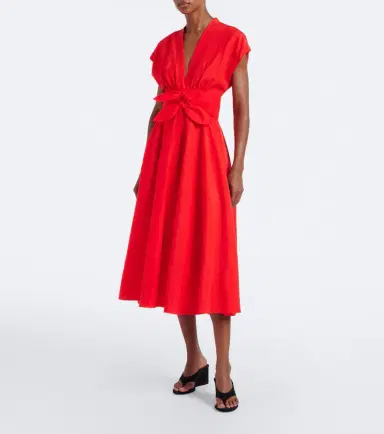 Alaïa Alaïa Belted midi dress | Thumbnail 5