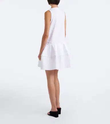 Alaïa Alaïa Cotton jersey minidress | Thumbnail 2