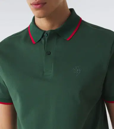 Gucci Cotton-blend piqué polo shirt | Thumbnail 4 Gucci Cotton-blend piqué polo shirt | Thumbnail 4