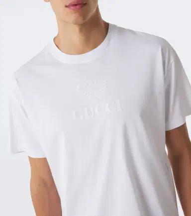 Gucci Logo cotton jersey T-shirt | Thumbnail 5