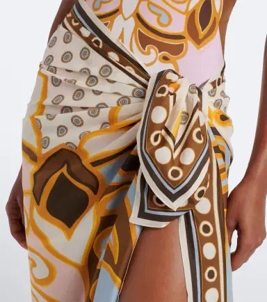 La DoubleJ Printed cotton beach cover-up | Thumbnail 3 La DoubleJ Printed cotton beach cover-up | Thumbnail 3