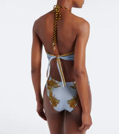 La DoubleJ Printed halterneck swimsuit | Thumbnail 2 La DoubleJ Printed halterneck swimsuit | Thumbnail 2
