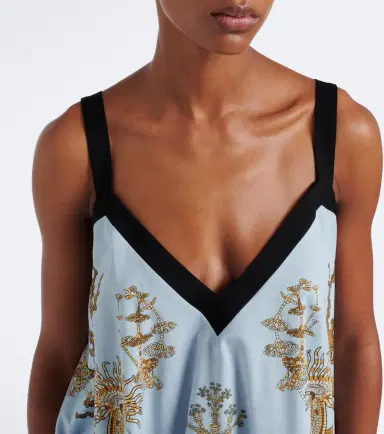 La DoubleJ Printed asymmetric cotton top | Thumbnail 2 La DoubleJ Printed asymmetric cotton top | Thumbnail 2