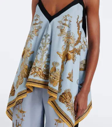 La DoubleJ Printed asymmetric cotton top | Thumbnail 4 La DoubleJ Printed asymmetric cotton top | Thumbnail 4