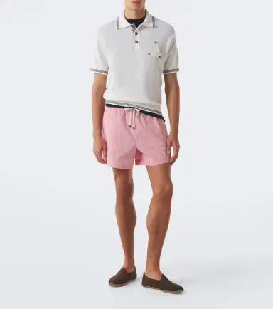 Jacquemus Voilier waffe-knit silk and cotton polo shirt | Thumbnail 4 Jacquemus Voilier waffe-knit silk and cotton polo shirt | Thumbnail 4