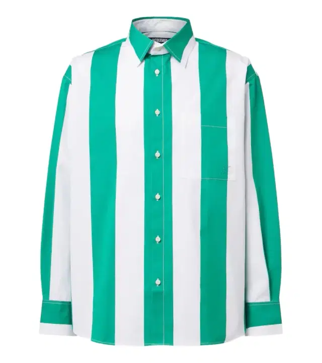 Camargue striped cotton poplin shirt