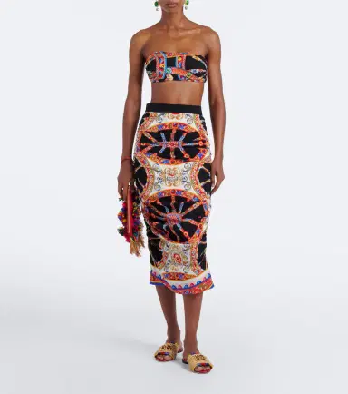 Dolce & Gabbana Carretto bandeau top | Thumbnail 4 Dolce & Gabbana Carretto bandeau top | Thumbnail 4
