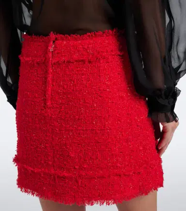 Dolce & Gabbana Cotton-blend bouclé miniskirt | Thumbnail 2 Dolce & Gabbana Cotton-blend bouclé miniskirt | Thumbnail 2