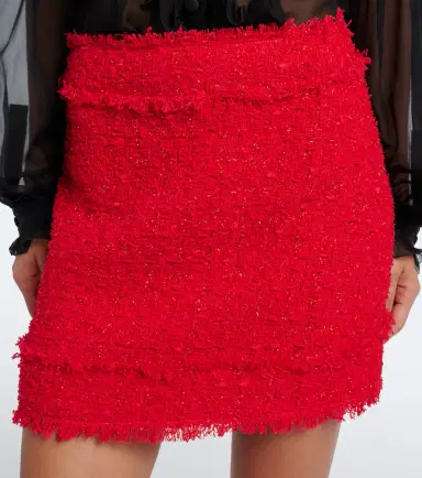 Dolce & Gabbana Cotton-blend bouclé miniskirt | Thumbnail 4 Dolce & Gabbana Cotton-blend bouclé miniskirt | Thumbnail 4