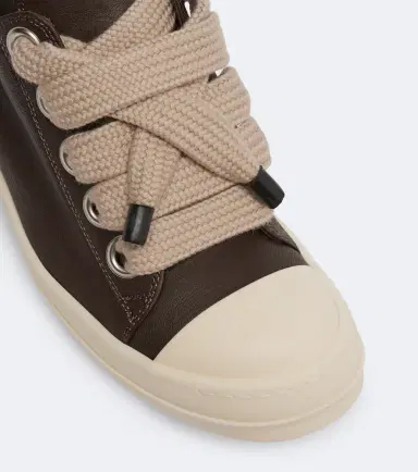 Rick Owens Jumbolace leather sneakers | Thumbnail 2