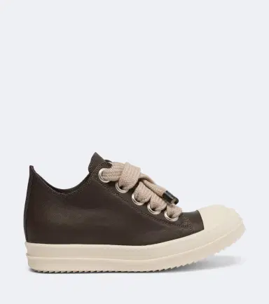 Rick Owens Jumbolace leather sneakers | Thumbnail 4