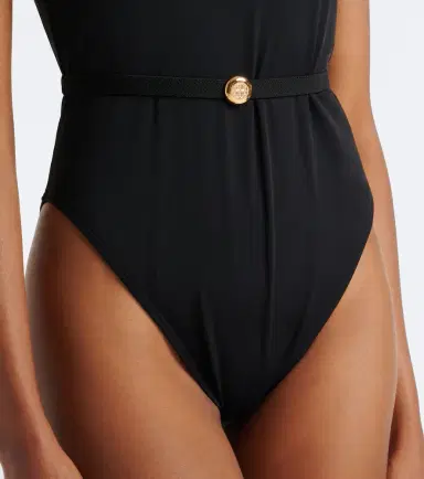 Tory Burch Double T belted swimsuit | Thumbnail 5 Tory Burch Double T belted swimsuit | Thumbnail 5