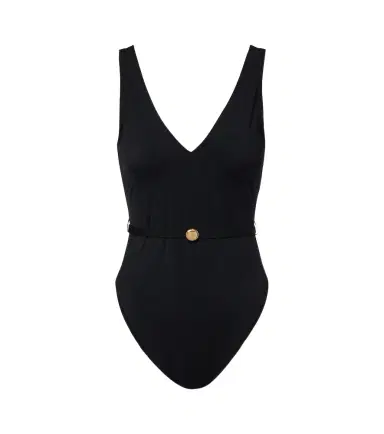 Tory Burch Double T belted swimsuit | Thumbnail 1 Tory Burch Double T belted swimsuit | Thumbnail 1