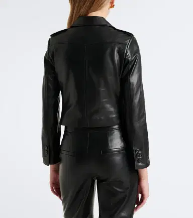 Dorothee Schumacher Cropped leather jacket | Thumbnail 4 Dorothee Schumacher Cropped leather jacket | Thumbnail 4