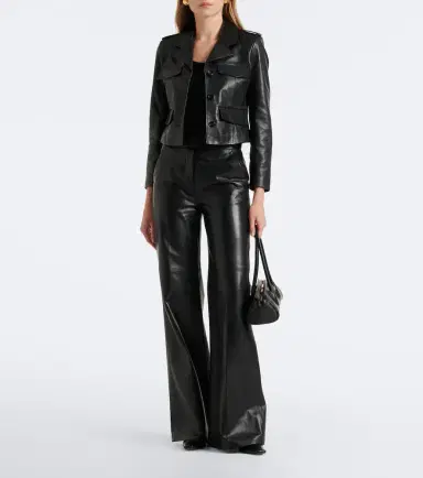 Dorothee Schumacher Cropped leather jacket | Thumbnail 6 Dorothee Schumacher Cropped leather jacket | Thumbnail 6