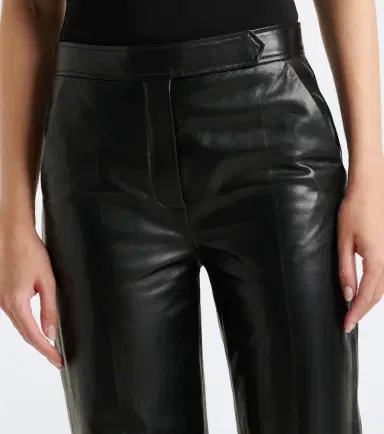 Dorothee Schumacher Leather flared pants | Thumbnail 3 Dorothee Schumacher Leather flared pants | Thumbnail 3