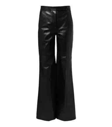 Dorothee Schumacher Leather flared pants | Thumbnail 1 Dorothee Schumacher Leather flared pants | Thumbnail 1