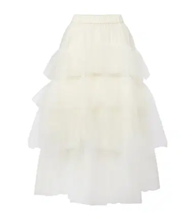 Simone Rocha Ruffled tulle midi skirt | Thumbnail 1