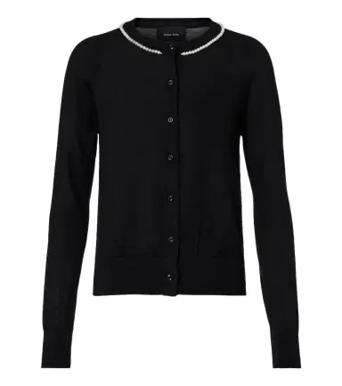 Simone Rocha Embellished wool and silk cardigan | Thumbnail 1 Simone Rocha Embellished wool and silk cardigan | Thumbnail 1