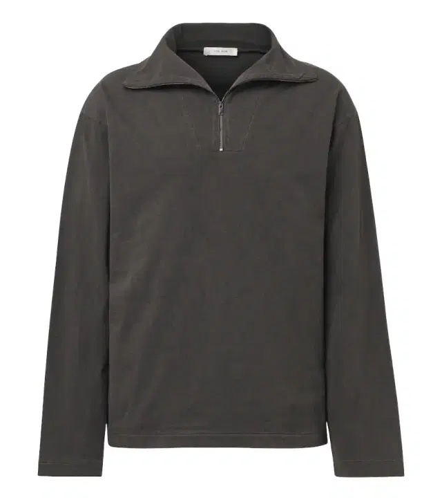 The Row Marcielo cotton half-zip top
