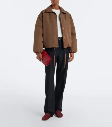 Jil Sander Etage suede-trimmed velvet sneakers | Thumbnail 5 Jil Sander Etage suede-trimmed velvet sneakers | Thumbnail 5