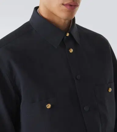 Valentino Cotton and silk shirt | Thumbnail 7 Valentino Cotton and silk shirt | Thumbnail 7