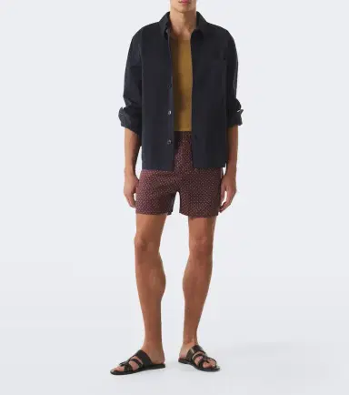 Saint Laurent Printed silk shorts | Thumbnail 3 Saint Laurent Printed silk shorts | Thumbnail 3