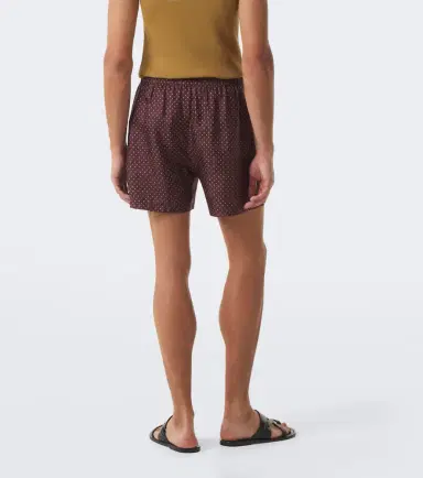 Saint Laurent Printed silk shorts | Thumbnail 4 Saint Laurent Printed silk shorts | Thumbnail 4