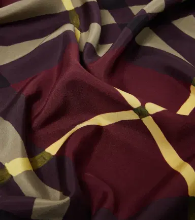 Burberry Check silk twill scarf | Thumbnail 2