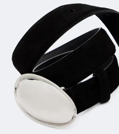 Altuzarra Oval Plaque suede belt | Thumbnail 2 Altuzarra Oval Plaque suede belt | Thumbnail 2
