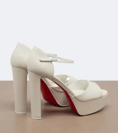 Christian Louboutin Sandaloo leather platform sandals | Thumbnail 2