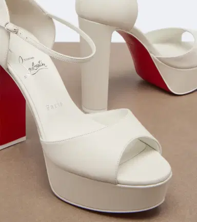 Christian Louboutin Sandaloo leather platform sandals | Thumbnail 3