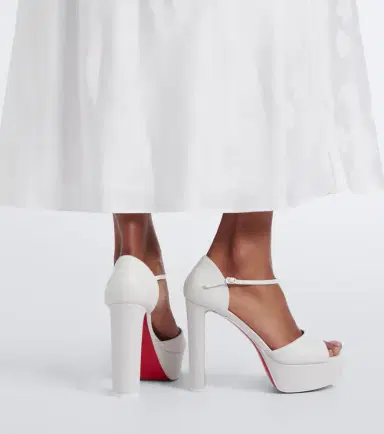 Christian Louboutin Sandaloo leather platform sandals | Thumbnail 5