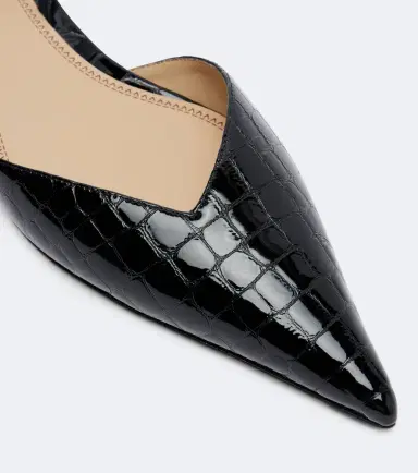 Victoria Beckham Victoria leather slingback flats | Thumbnail 4