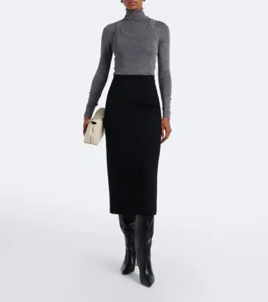 RÓHE Róhe Wool jersey turtleneck top | Thumbnail 6