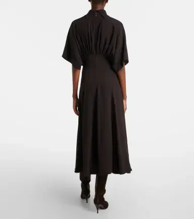 AGNONA Gathered midi dress | Thumbnail 3