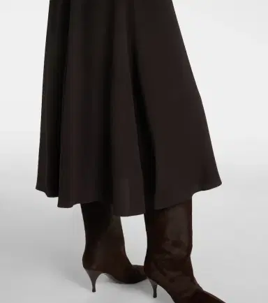 AGNONA Gathered midi dress | Thumbnail 5
