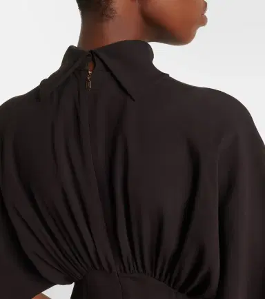 AGNONA Gathered midi dress | Thumbnail 6