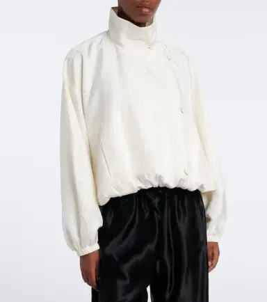 RÓHE Róhe Silk blouson jacket | Thumbnail 2 RÓHE Róhe Silk blouson jacket | Thumbnail 2