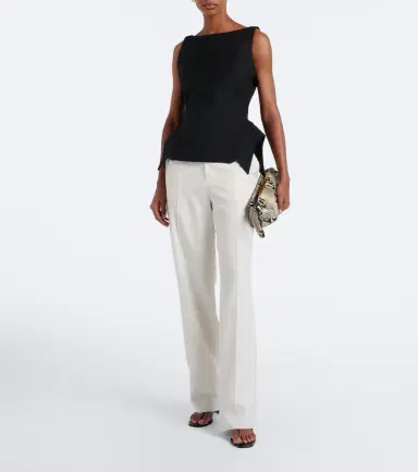 RÓHE Róhe Wool-blend wide-leg pants | Thumbnail 6 RÓHE Róhe Wool-blend wide-leg pants | Thumbnail 6