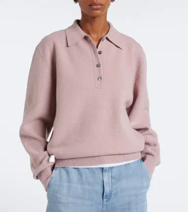 RÓHE Róhe Knitted wool-blend polo sweater | Thumbnail 5