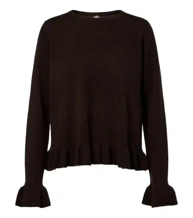 Jardin des Orangers Ruffled virgin wool and cashmere sweater | Thumbnail 1 Jardin des Orangers Ruffled virgin wool and cashmere sweater | Thumbnail 1
