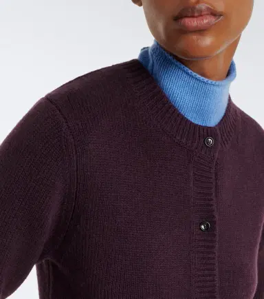 Jardin des Orangers Virgin wool and cashmere cardigan | Thumbnail 4