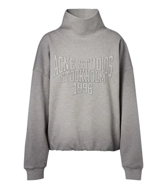 Acne Studios Logo cotton fleece sweatshirt