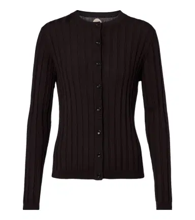 Jardin des Orangers Ribbed-knit virgin wool cardigan | Thumbnail 1 Jardin des Orangers Ribbed-knit virgin wool cardigan | Thumbnail 1