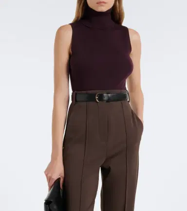 Jardin des Orangers Ribbed-knit virgin wool turtleneck top | Thumbnail 5 Jardin des Orangers Ribbed-knit virgin wool turtleneck top | Thumbnail 5