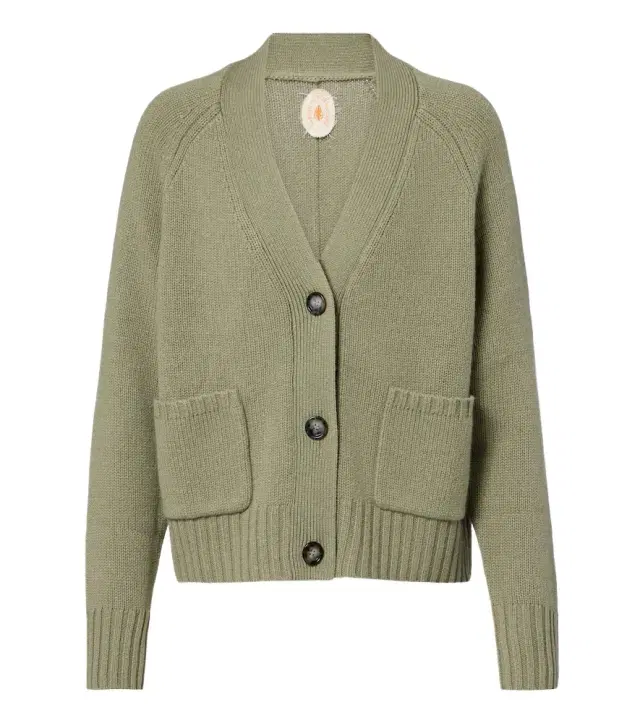 Jardin des Orangers Virgin wool and cashmere cardigan