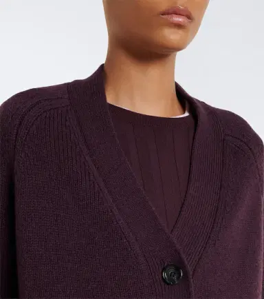 Jardin des Orangers Virgin wool and cashmere cardigan | Thumbnail 4